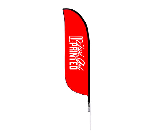 Custom feather flags
